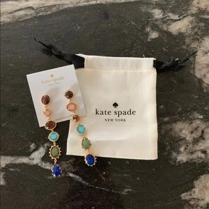 Kate spade new “perfectly imperfect” earrings